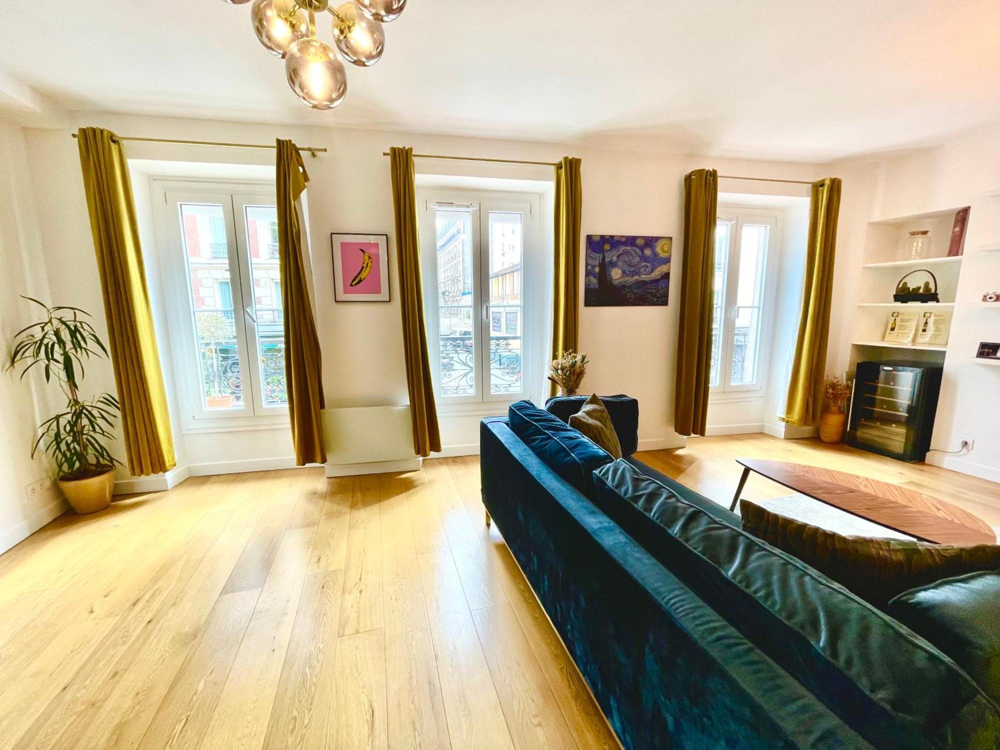 Appartement Elegant & Chic A París Exterior foto