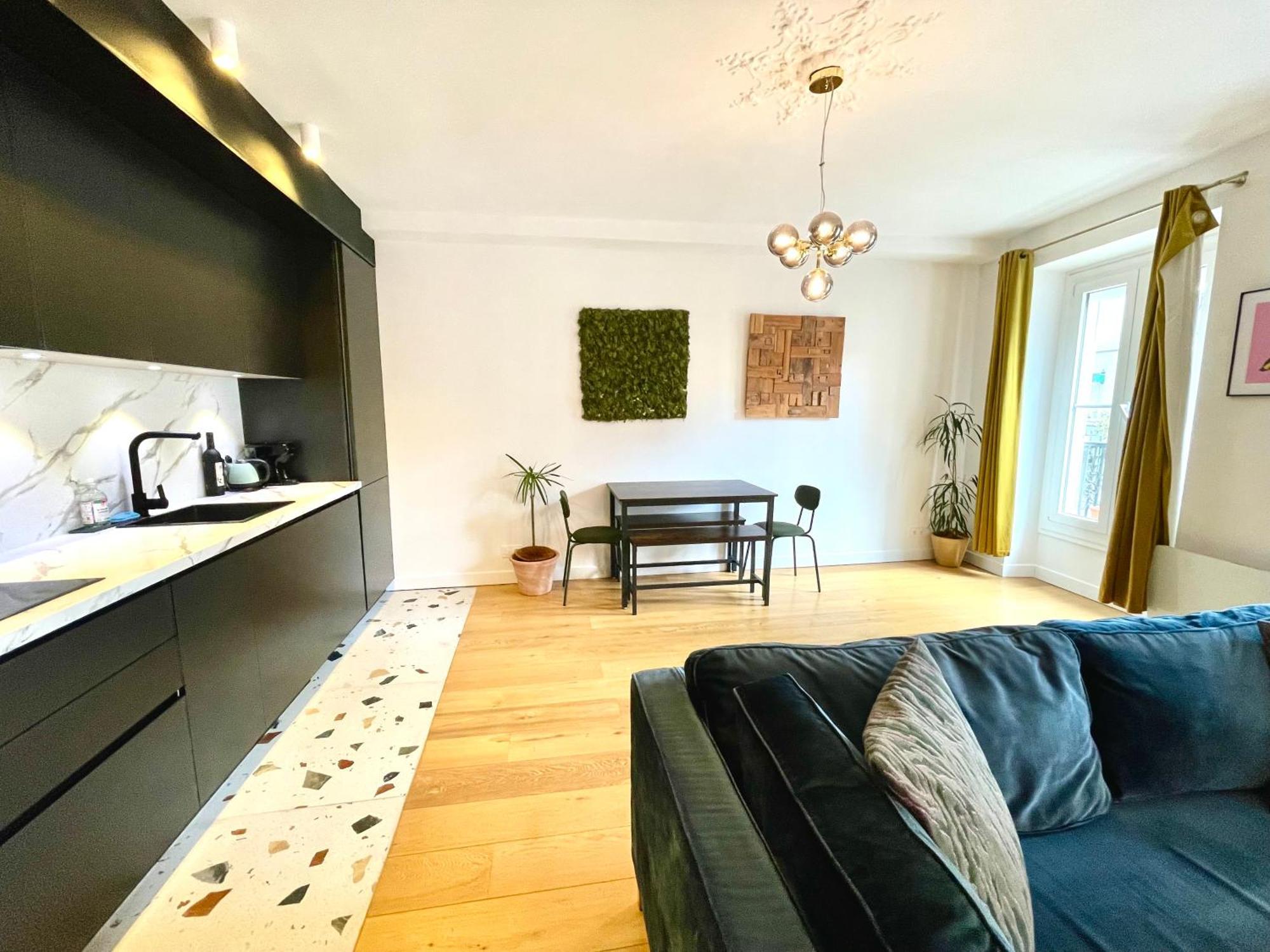 Appartement Elegant & Chic A París Exterior foto